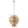 Wisząca lampa Viviana od Endon Lighting z dwunastoma żarówkami