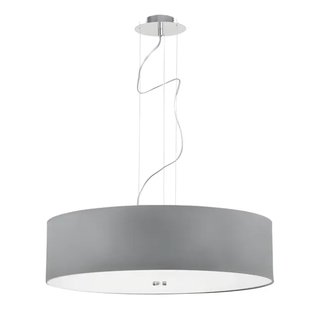 Lampa wisząca Viviane - kolor srebrny, Szary - 6773