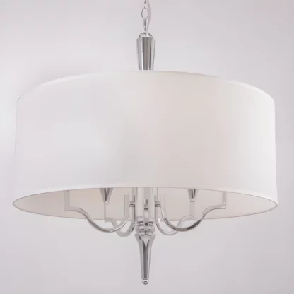 Lampa wisząca Washington nad stolik w salonie