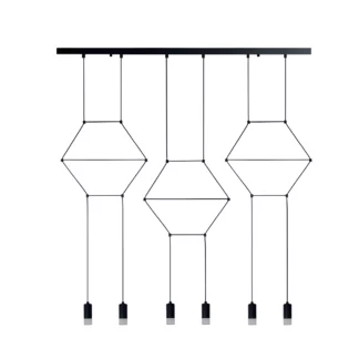 Lampa wisząca Linea nad blat w nowoczesnej kuchni