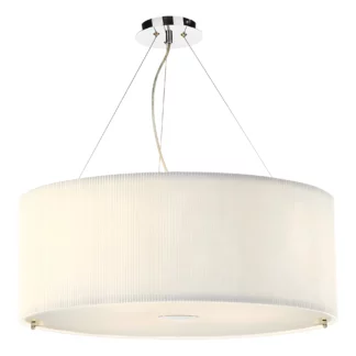 Lampa wisząca Zaragoza nad długi stół w jadalni