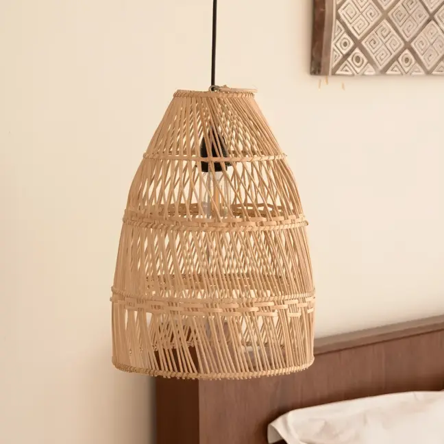 Lampa wisząca Rollo L nad stół w jadalni