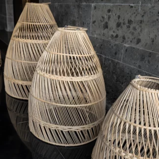 Lampa wisząca Rollo M do sypialni w stylu boho