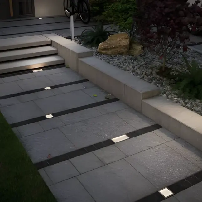 Lampa wpuszczana Solar Box - oświetlenie podjazdu, IP67
