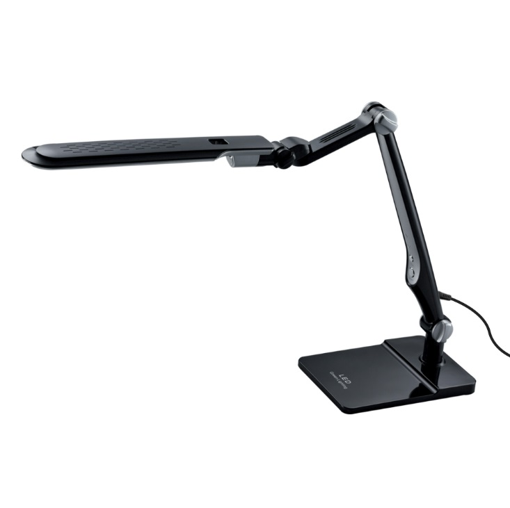 Lampka biurkowa LED Mica czarna z regulacją barwy światła