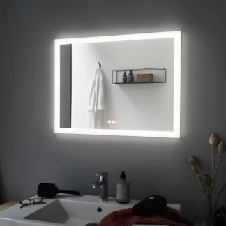 Lustro łazienkowe HomeSpa Mirra do jasnej łazienki