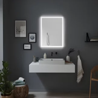 Lustro łazienkowe HomeSpa Mirra nad umywalkę