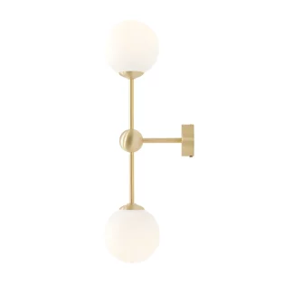 Mały kinkiet Mae S - Artera & Ardant - dekoracyjne oświetlenie do salonu, do przedpokoju