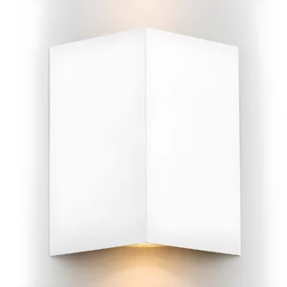 Metalowy kinkiet Skiatos na nowoczesny korytarz