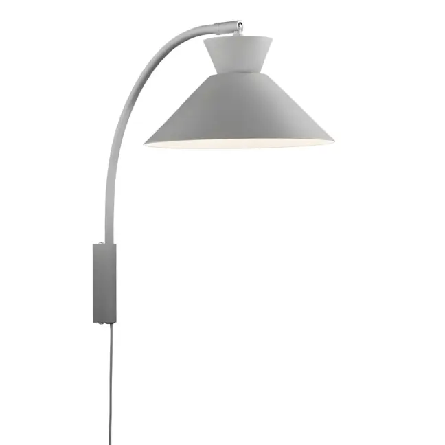 Minimalistyczny kinkiet Dial - Nordlux - nad stolik nocny w sypialni