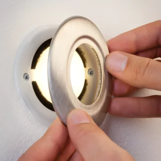 Nakładka dekoracyjna Special Line - srebrna, okrągła