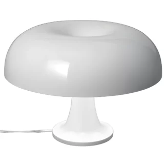 Nowoczesna biała lampa stołowa Nessino Tavolo LED
