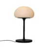 Nowoczesna lampa stołowa Sponge - czarna, IP44