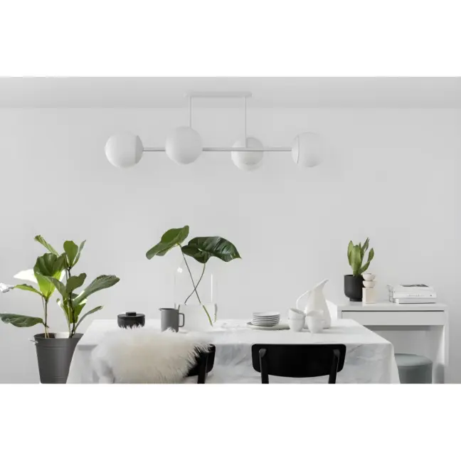 Lampa sufitowa Kop D nad stół w jadalni