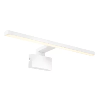 Nowoczesny kinkiet łazienkowy Marlee - biały, IP44, LED