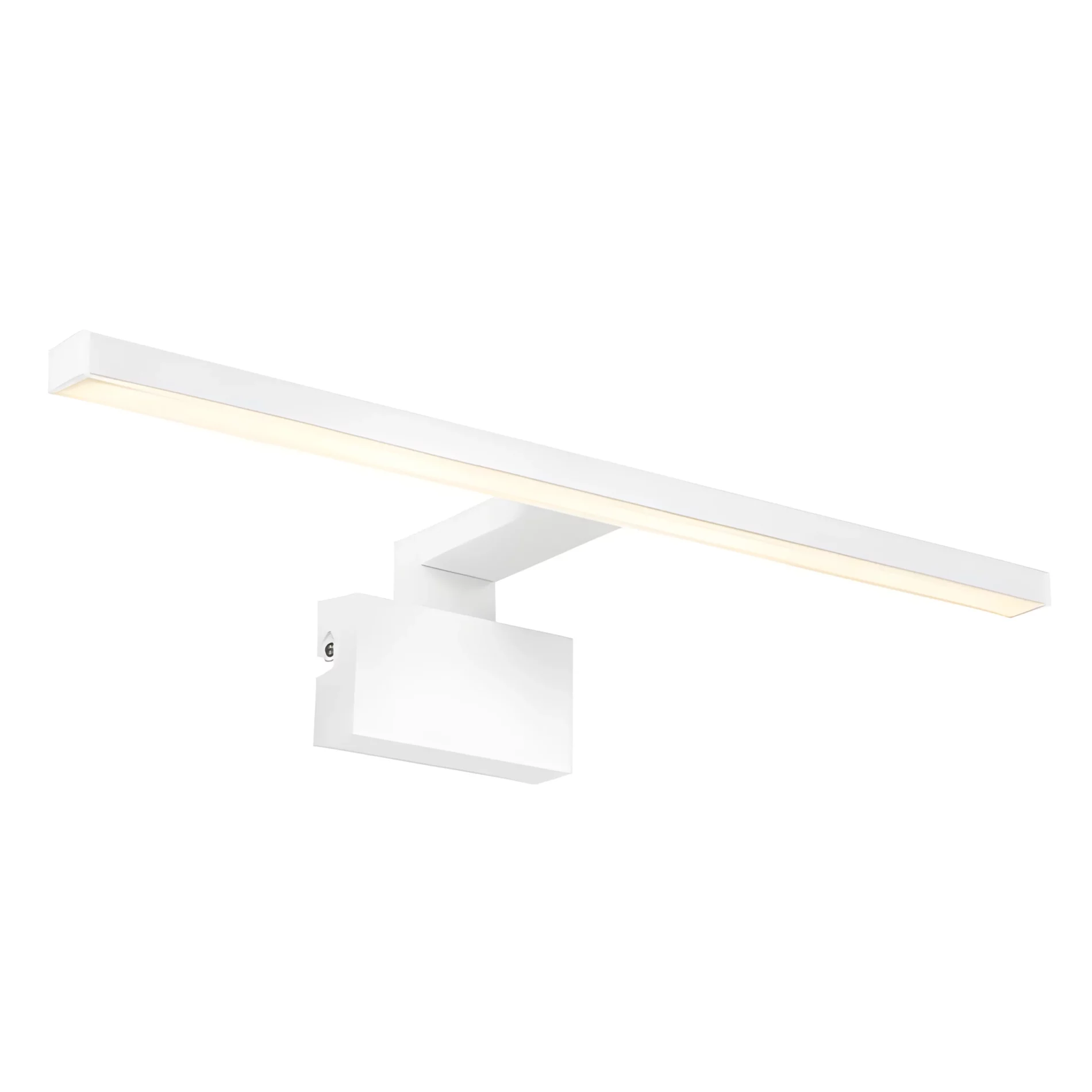 Nowoczesny kinkiet łazienkowy Marlee - biały, IP44, LED