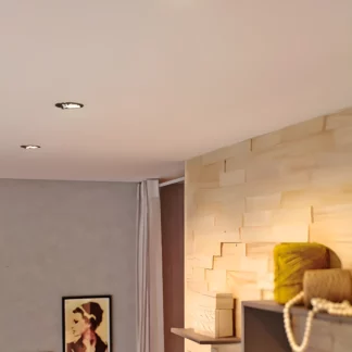 Oczko sufitowe Nova do minimalistycznego salonu