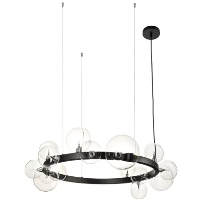 Żyrandol wiszący do salonu Orion - modern