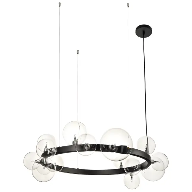 Żyrandol wiszący do salonu Orion - modern