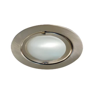 Oprawa wbudowywana do mebli Klipp-klapp - stal satynowana