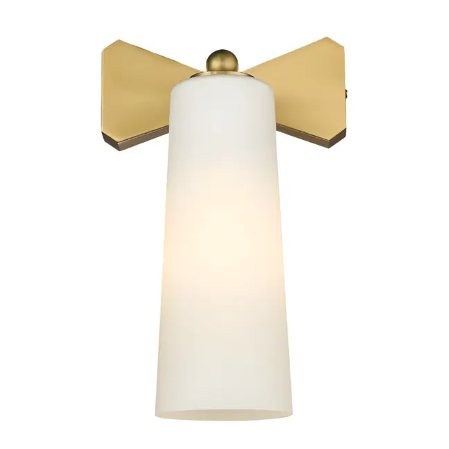 Ozdobny kinkiet Bow - CosmoLight - do wnętrz glamour
