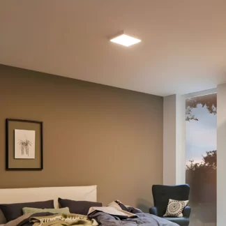 Plafon Atria do sypialni - kwadratowy LED