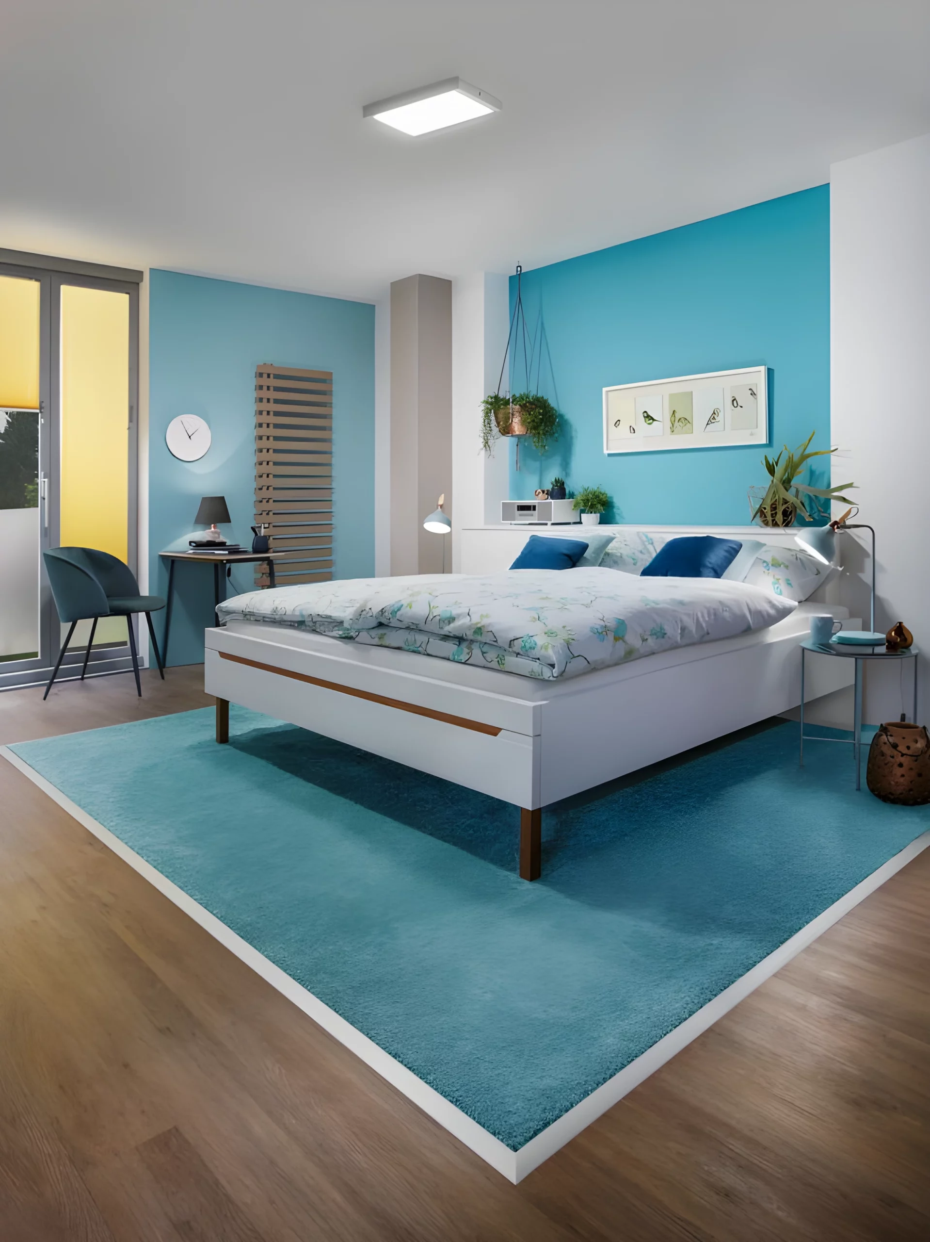 Plafon Atria nad łóżko w sypialni