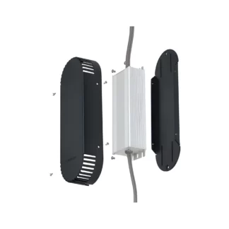 Pokrywa transformatora Plug&Shine -szary plastik