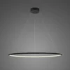Wisząca lampa Shape XL w kolorze czarnym z wbudowanym LED-em o ciepłej barwie 3000K i funkcją ściemniania