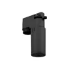 Czarny adapter kompatybilny z systemem szynowym Profile