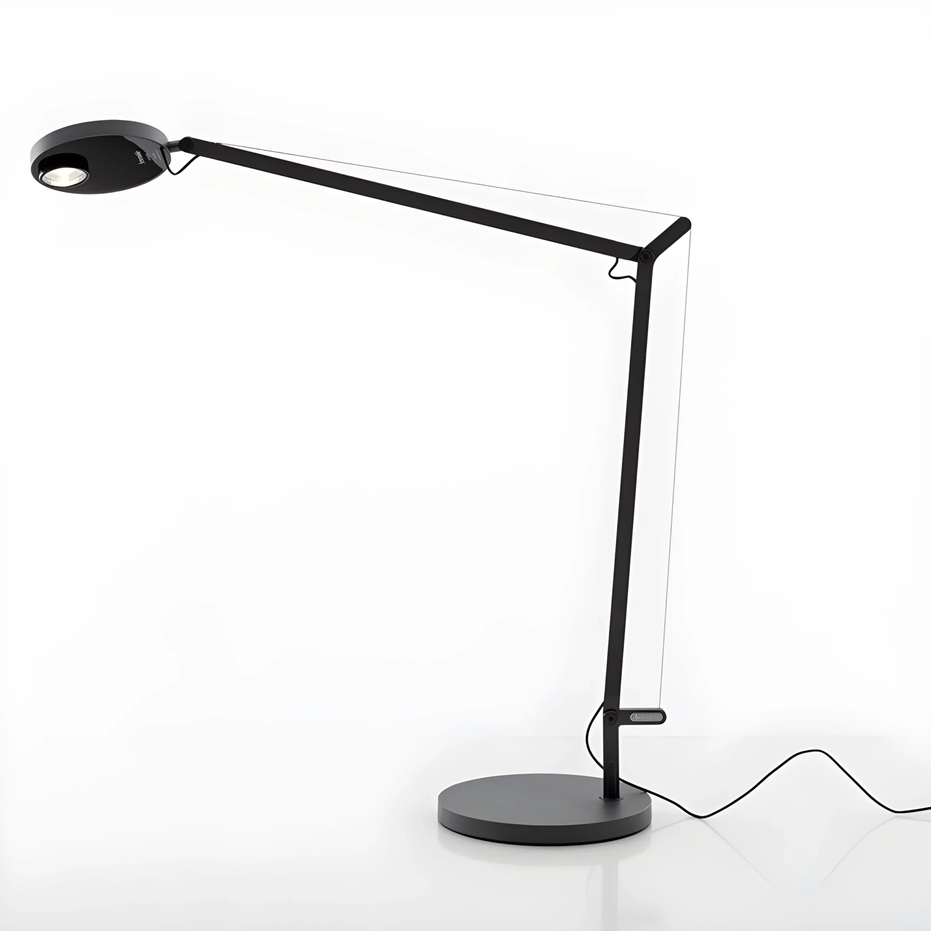 Stołowa lampa Demetra Professional Tavolo w kolorze antracytowym z funkcją ściemniania