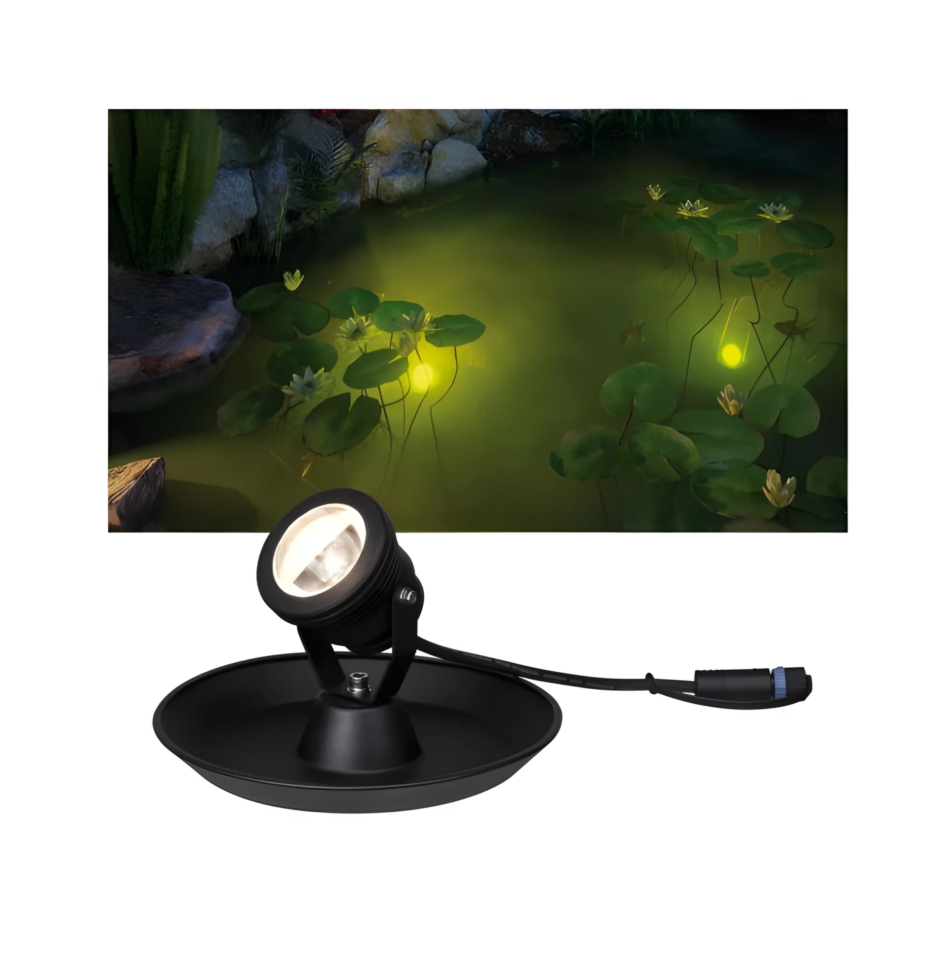 Reflektor do oczka wodnego Plug&Shine, IP68