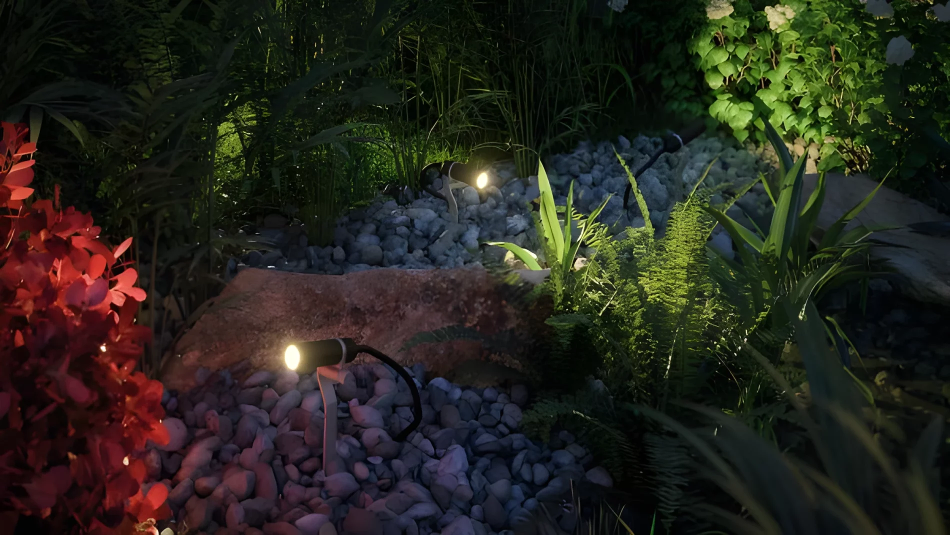 Reflektor zewnętrzny Plantini do oświetlenia ogrodu