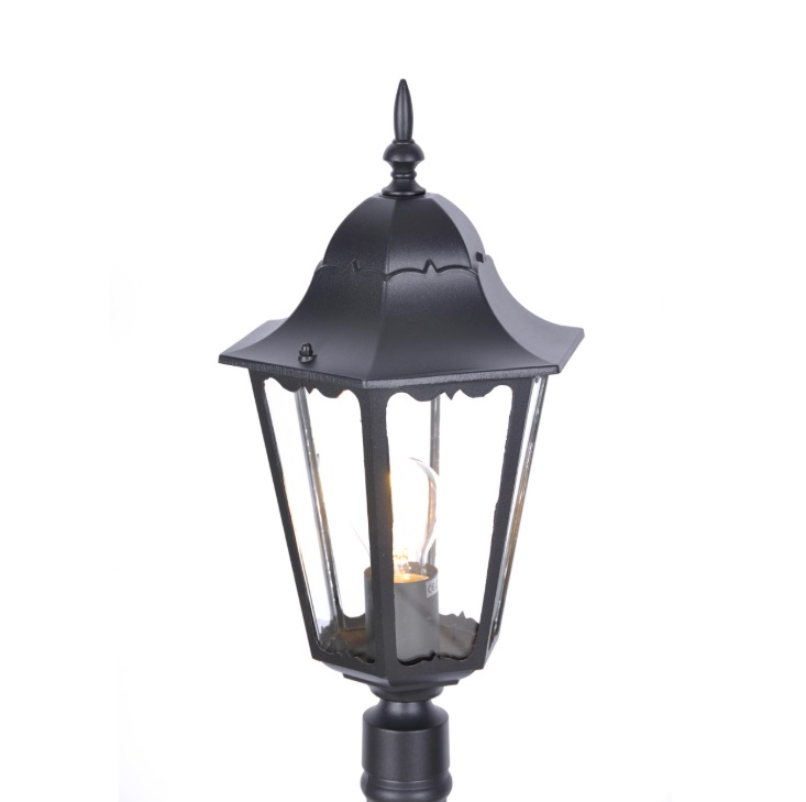 Słupek ogrodowy Lozana 114 cm czarny IP44 E27