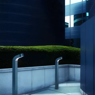 Słupek ogrodowy Molde przed dom