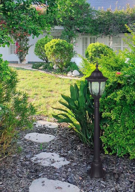 Słupek ogrodowy Vasco czarny 110 cm IP44 E27