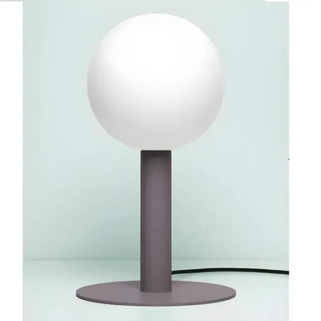 Bakłażanowa lampa stołowa Matuba