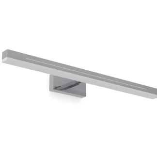 Srebrny kinkiet Otis 60 - Nordlux - nad lustro w łazience