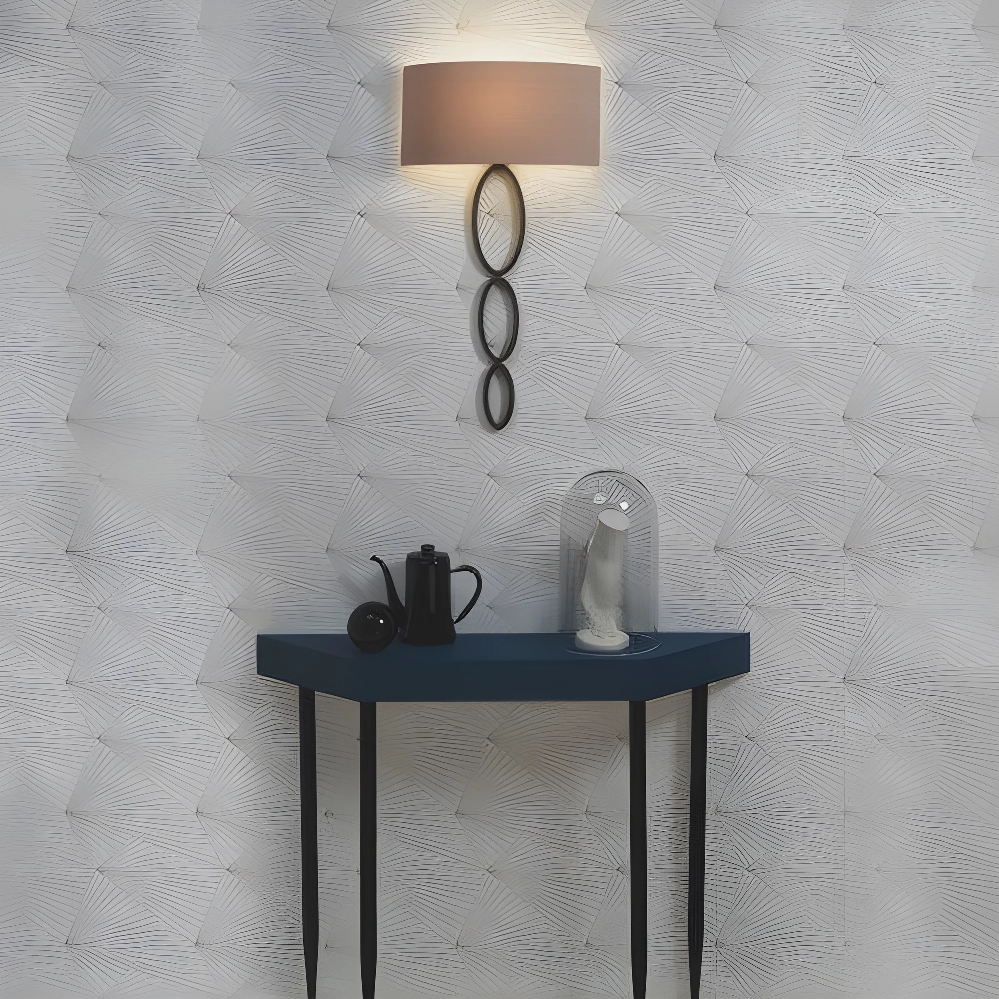 Stylowy kinkiet Valbonne jako dekoracja salonu