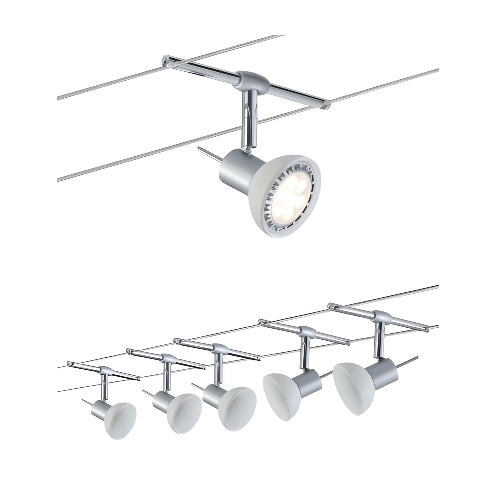 System linkowy Sheela - 5x10W GU5,3, 230/12V