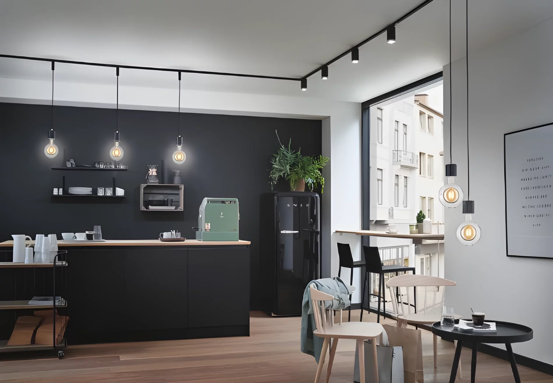 Żarówka dekoracyjna Inner Shape G95 - E27, 2700K, bursztynowa