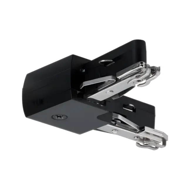 Złącze URail - L-connector, czarne, system szynowy