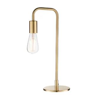 Złota lampa stołowa Rubens