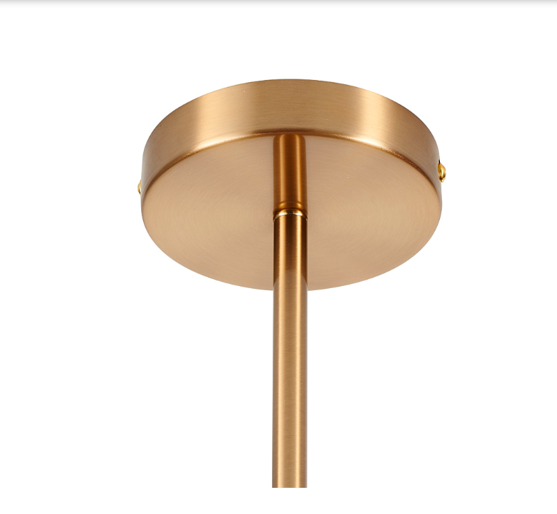 Żyrandol Cosmic Art Deco 6xE14 Szkło Transparentne