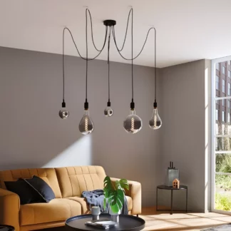 Żyrandol pająk Neordic Ketil do salonu