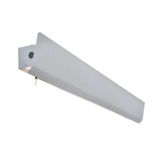 Kinkiet LED Wing biały z regulacją kąta świecenia i włącznikiem