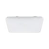 Kwadratowy plafon LED Agnes 43 cm, 32W 4000K IP44 – biały do łazienki