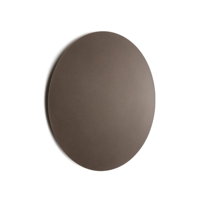 Kinkiet LED Ring M 35 cm brązowy – nowoczesna oprawa z efektem aureoli