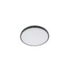 Plafon LED Agnes 49 cm czarny IP44 4000K 2700 lm