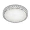 Plafon LED Pegasus 60 cm 27W z efektem kryształowym – styl glamour